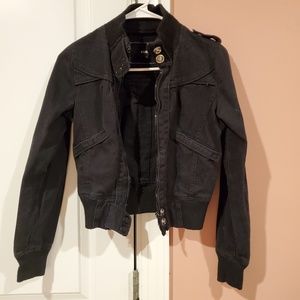 Rue 21 S lightweight black jacket